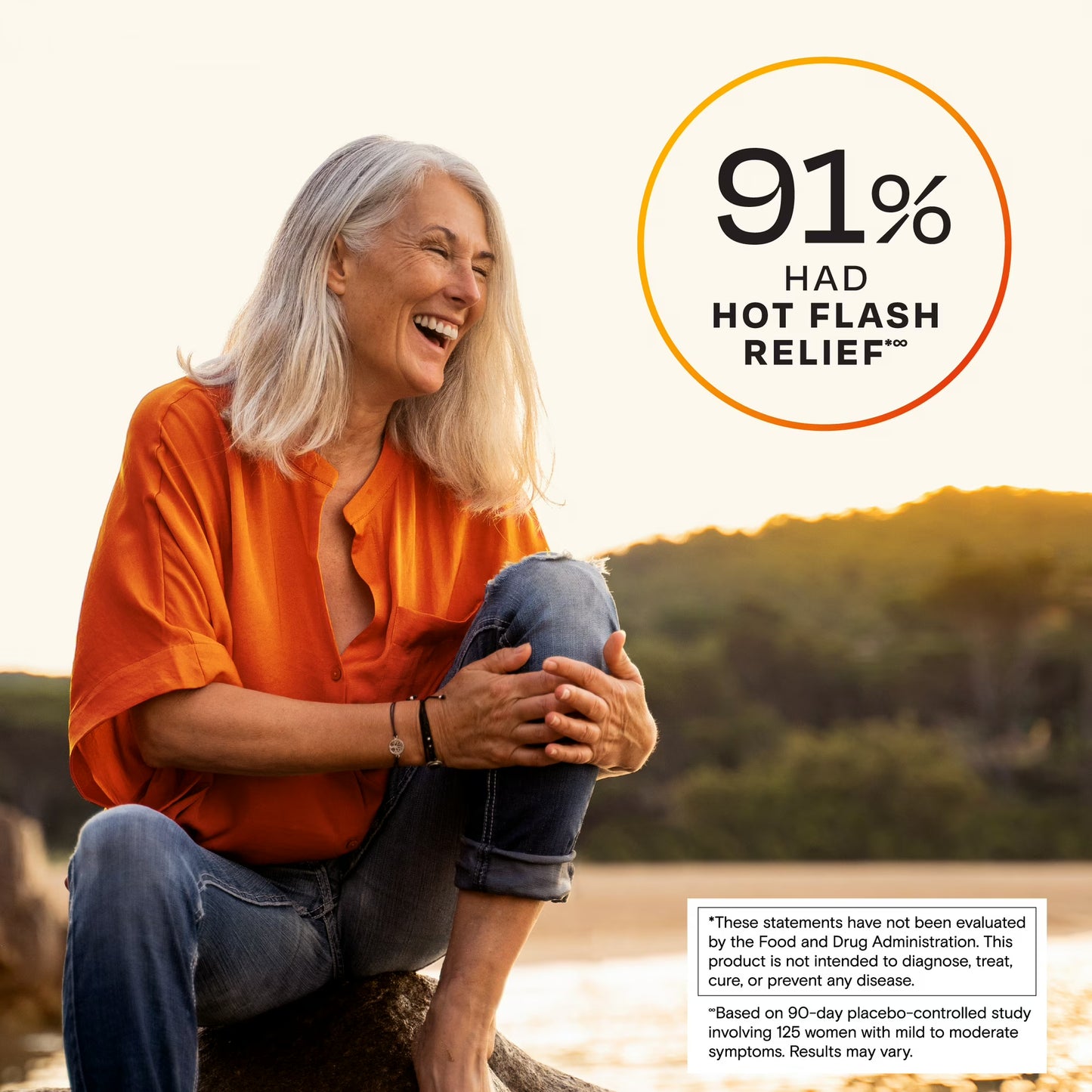 Amberen Multi-Symptom Menopause Support Supplement for Women – Hot Flash & Night Sweat Relief – 60 Capsules