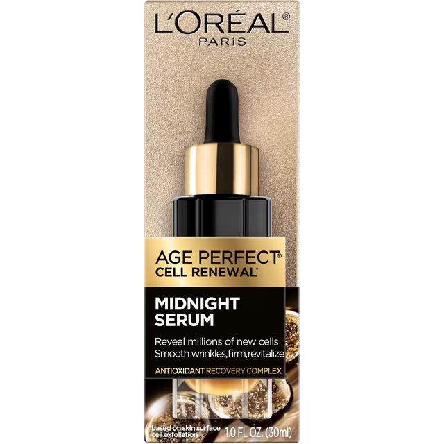 L'Oreal Paris Age Perfect Cell Renewal Midnight Serum 1 oz.