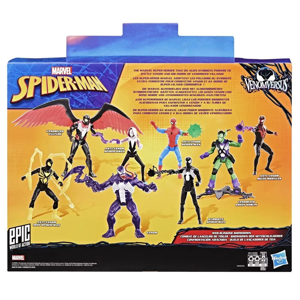 Marvel Epic Hero Series Web-Slinging Showdown Action Figure 8-Pack N-A1R3S3