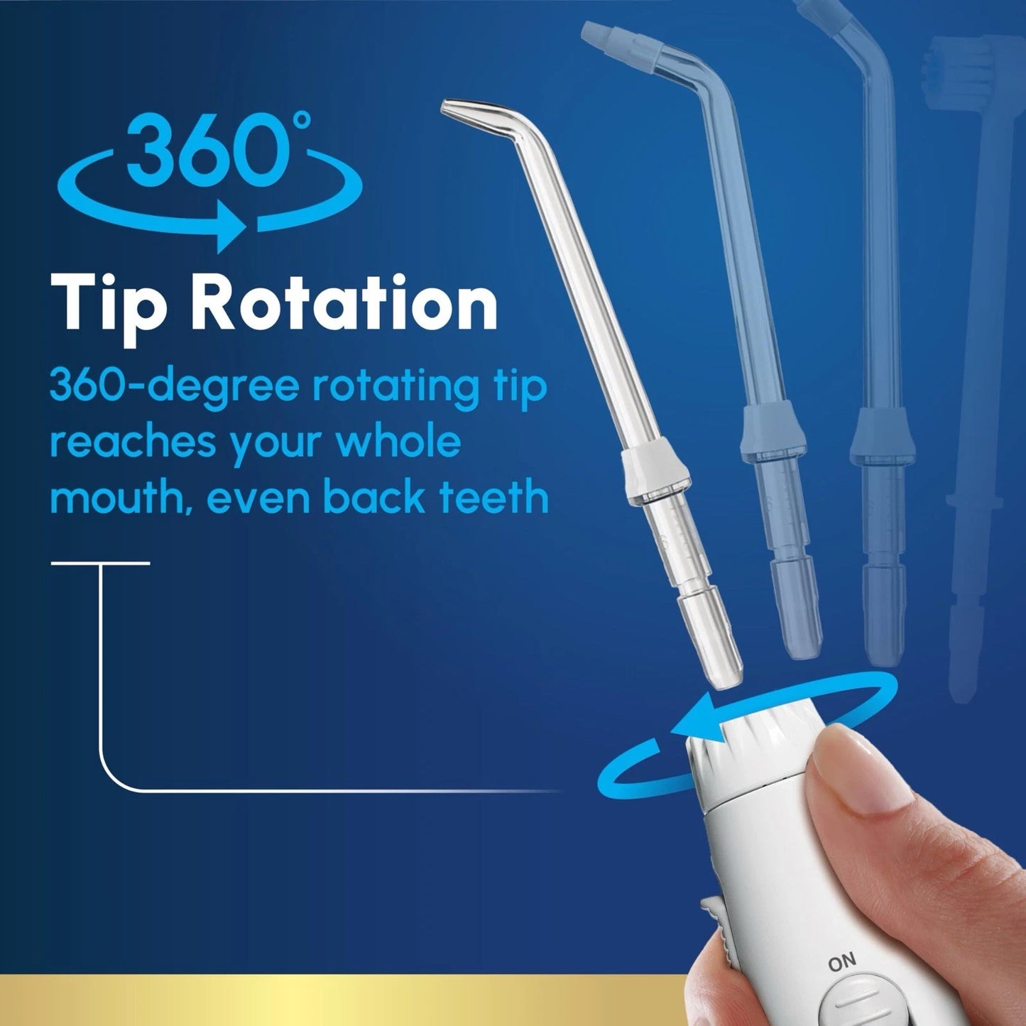 Waterpik Aquarius Water Flosser WP-660 – Professional Dental Oral Irrigator White