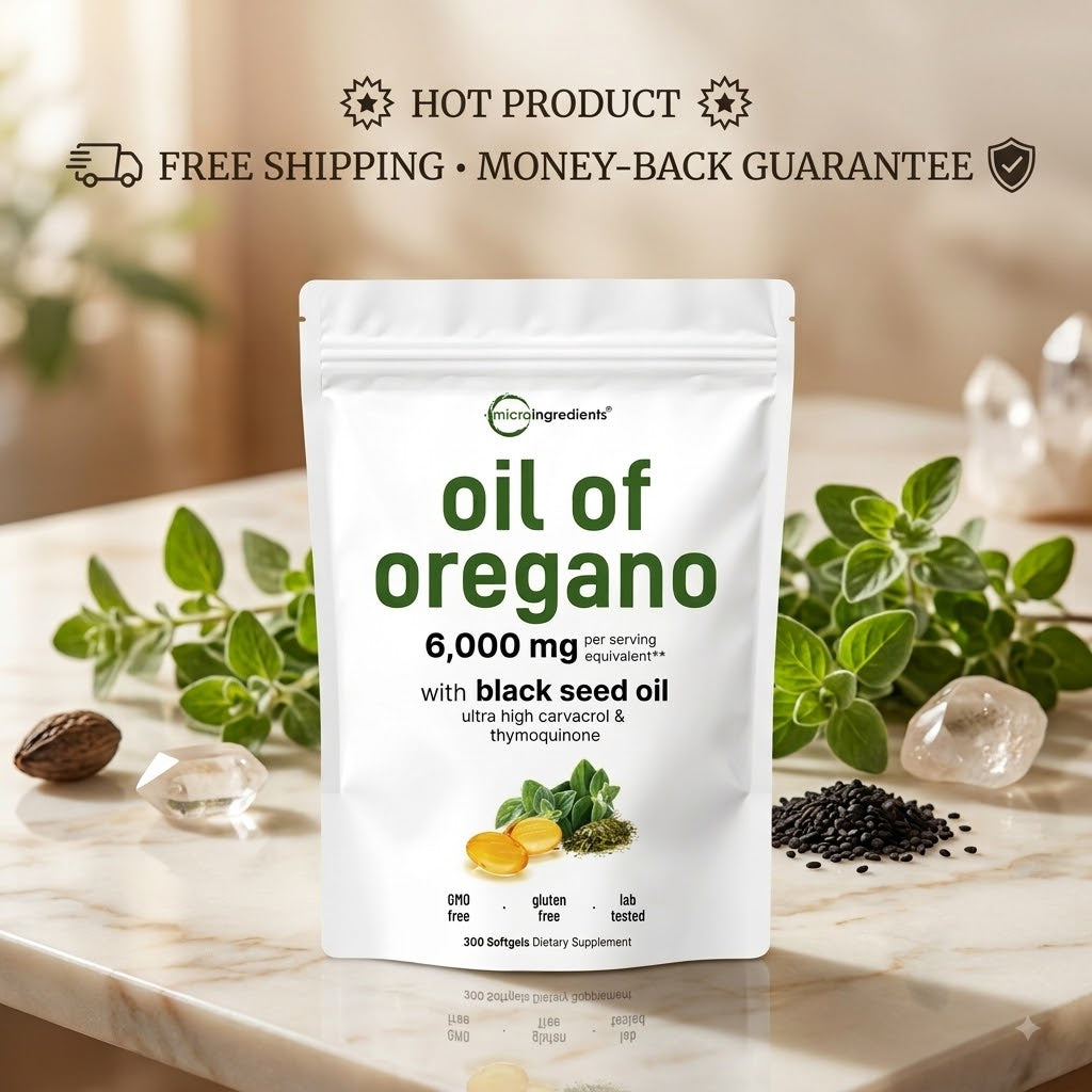 Micro Ingredients Oil of Oregano Softgels 300 Count