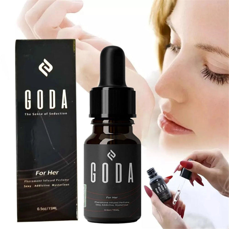 GODA For Her Pheromone Perfume For Women Long-Lasting with Jasmine&Rose 15ml