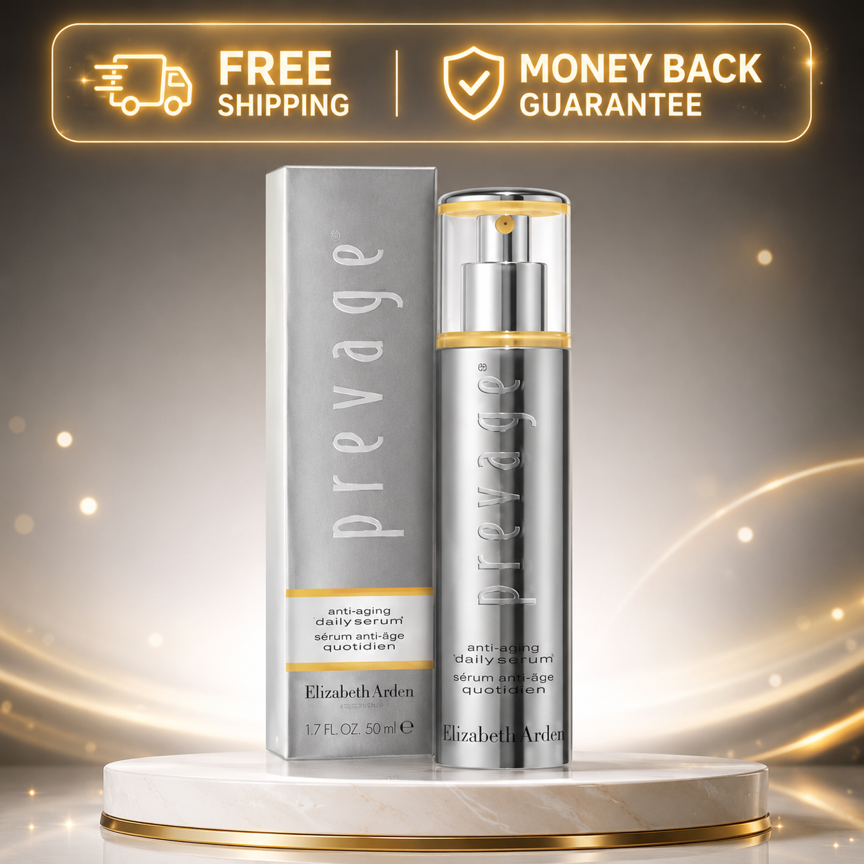 Elizabeth Arden Prevage Anti-aging Daily Serum, 1.7 FL OZ / 50 ML NIB
