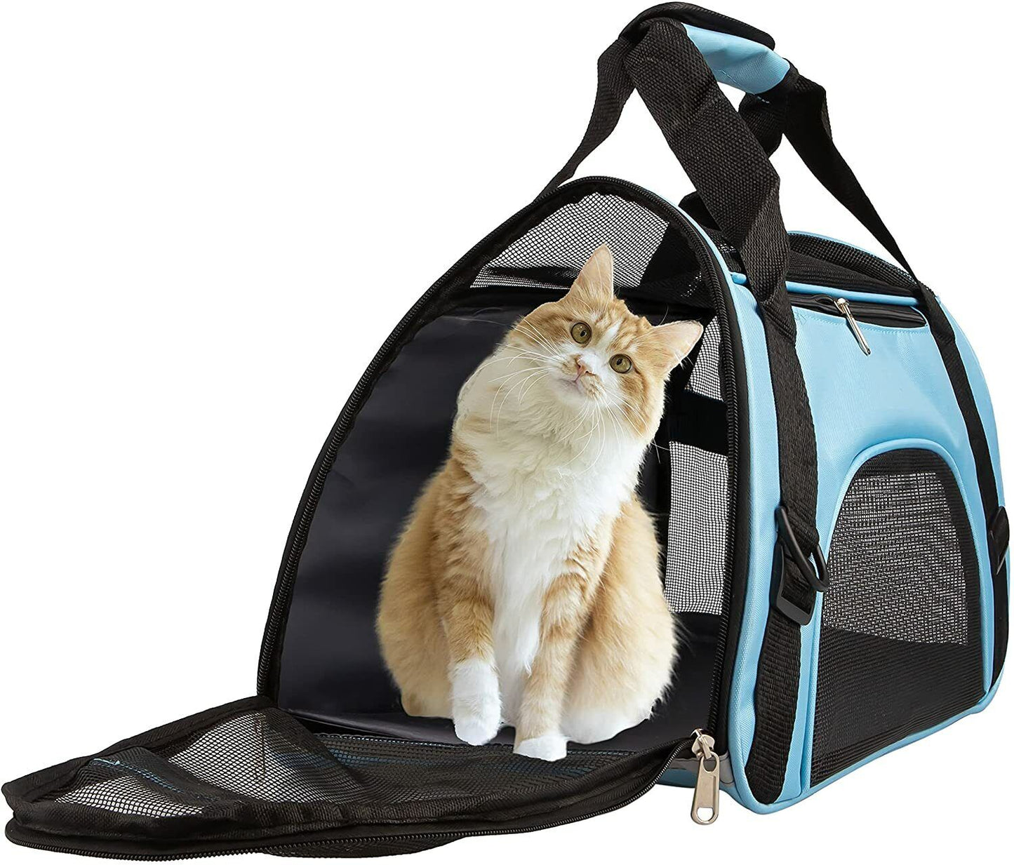 Pet Dog Cat Carrier Travel Tote Bag Comfort Case Soft Sided Airline Approved M L