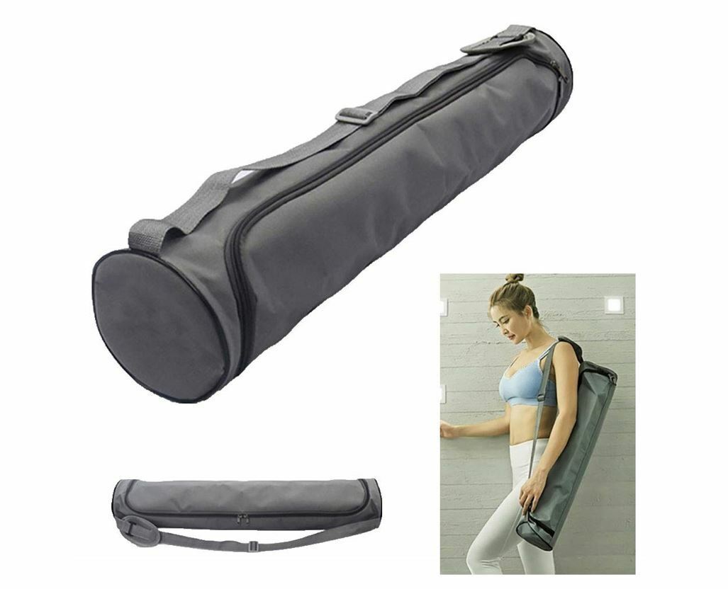 Plain Yoga Mat Bag Waterproof Oxford Simple Mat Carrier Adjustable Durable