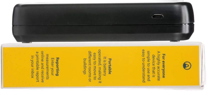 Airthings Corentium Home Digital Radon Gas Detector Battery Powered Indoor Monitor