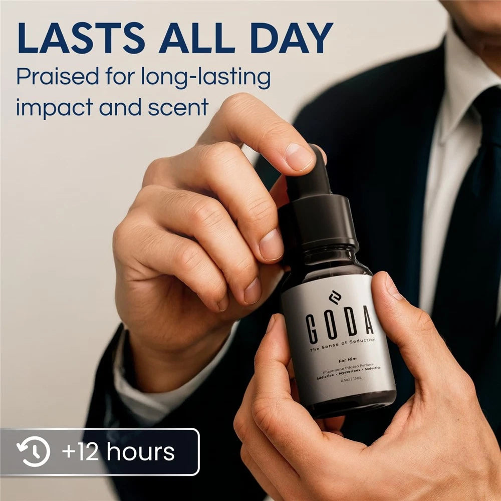 GODA For Him Pheromone Perfume For Man Long-Lasting | Confidence&Presence | 15ml