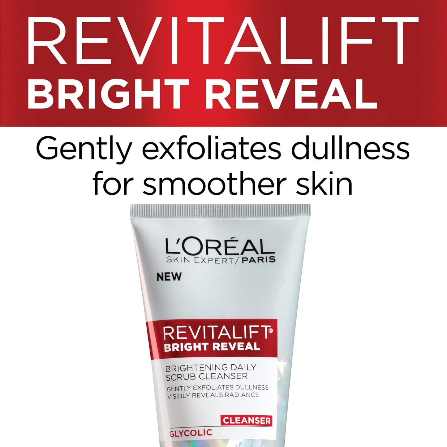 L'Oreal Paris RevitaLift Brightening Scrub Cleanser, 5 fl oz