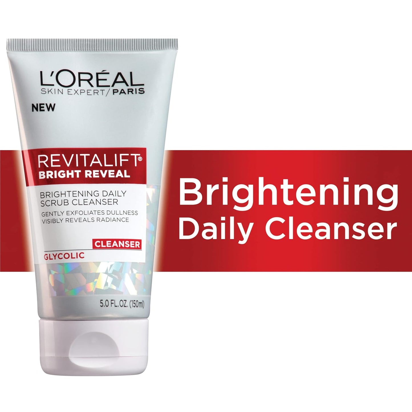 L'Oreal Paris RevitaLift Brightening Scrub Cleanser, 5 fl oz