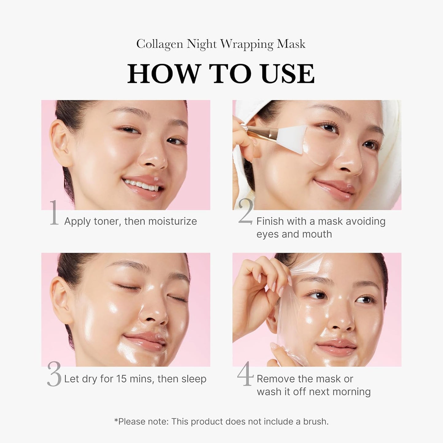 Medicube Collagen Overnight Wrapping Peel-Off Mask – Hydrating & Elasticity Booster