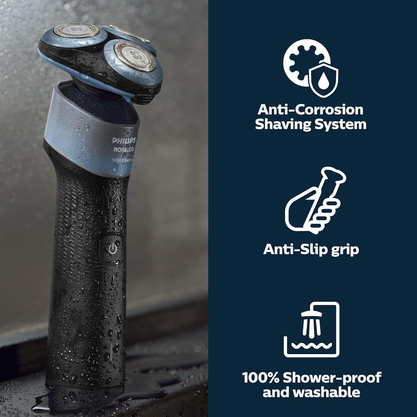 Philips Norelco Series 5000 Wet & Dry Men Rechargeable Electric Shaver -