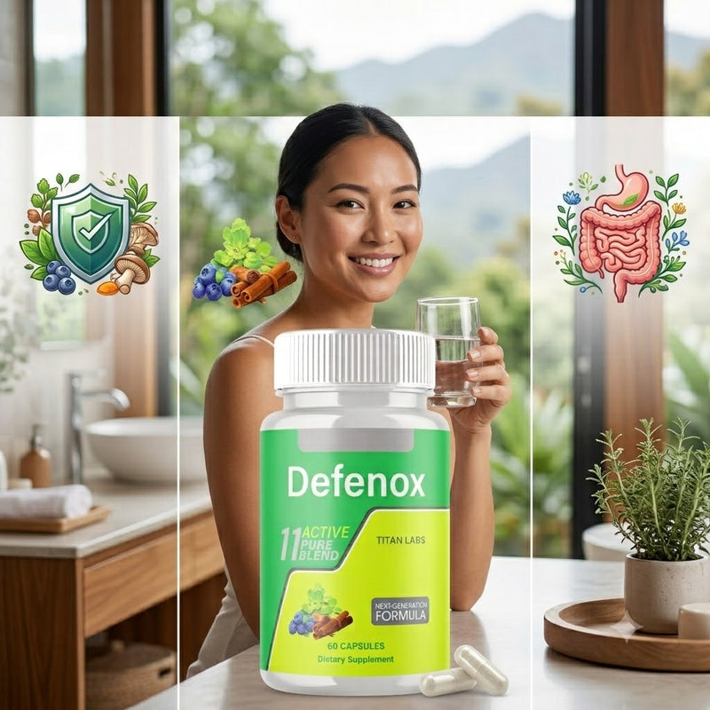 Defenox Advanced Energy & Fitness Support Formula Defe Nox 60 Capsules