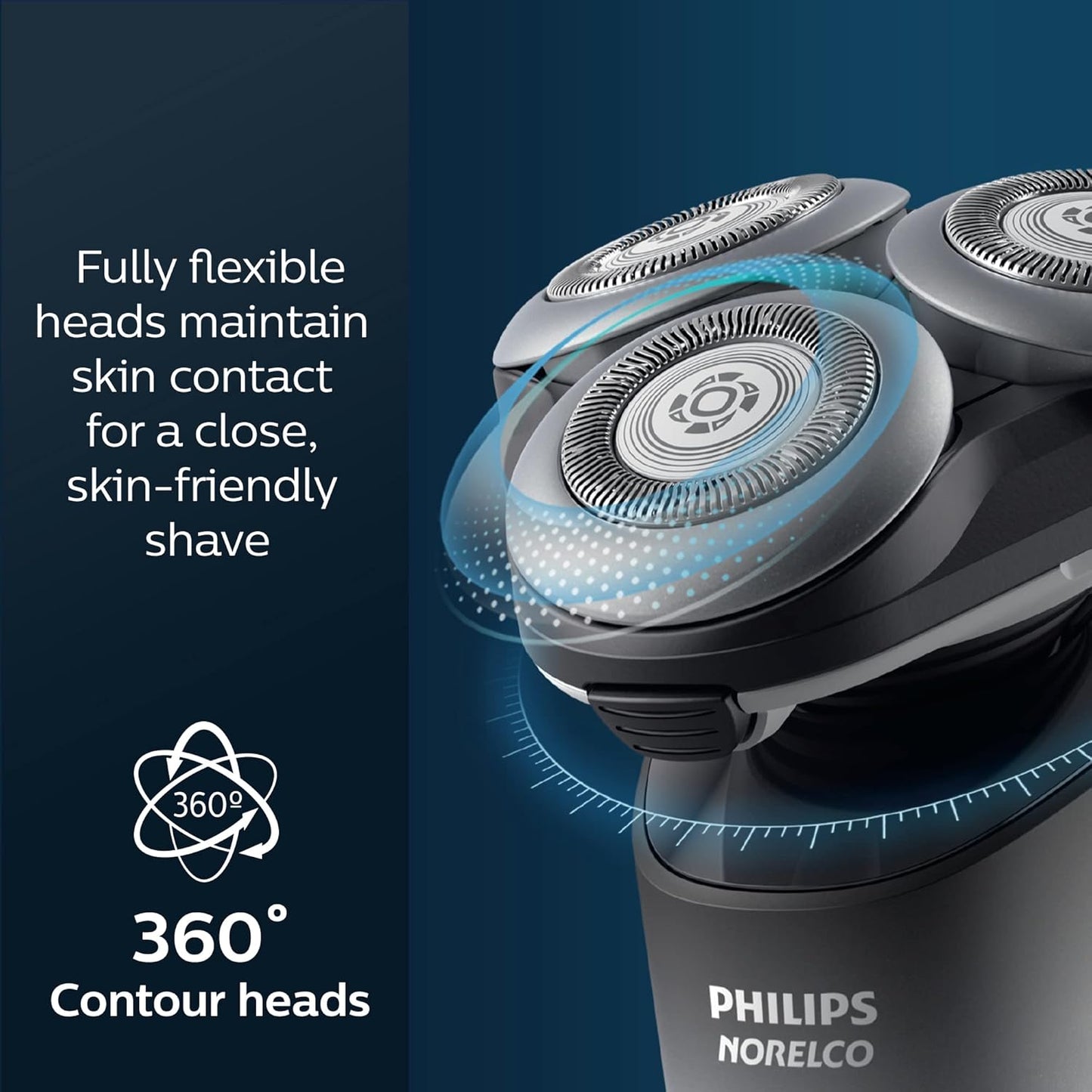 Philips Norelco Series 5000 Wet & Dry Men Rechargeable Electric Shaver -