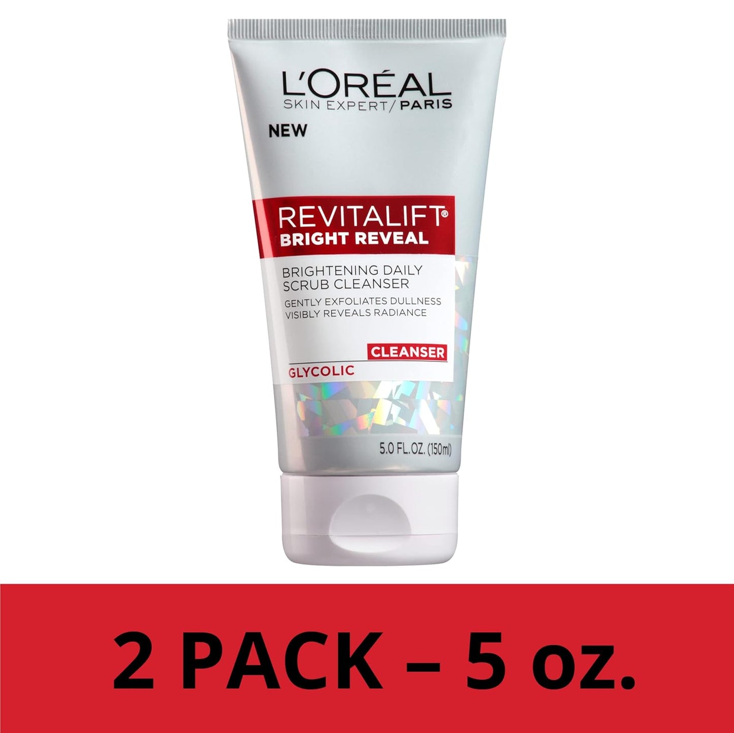 L'Oreal Paris RevitaLift Brightening Scrub Cleanser, 5 fl oz