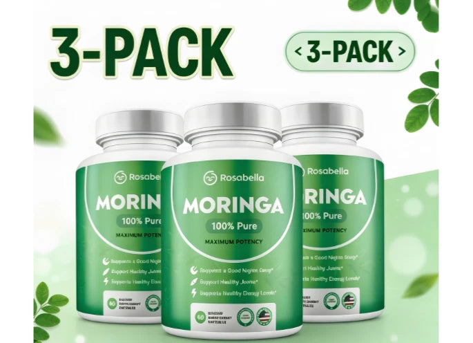 Moringa Powder Capsules Pure Nutrient-Rich Moringa Powder A Natural Green