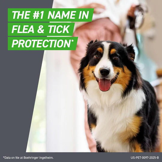 FRONTLINE Plus for Dogs Flea & Tick Treatment, Small Dog, 5-22 lbs, 6 Doses