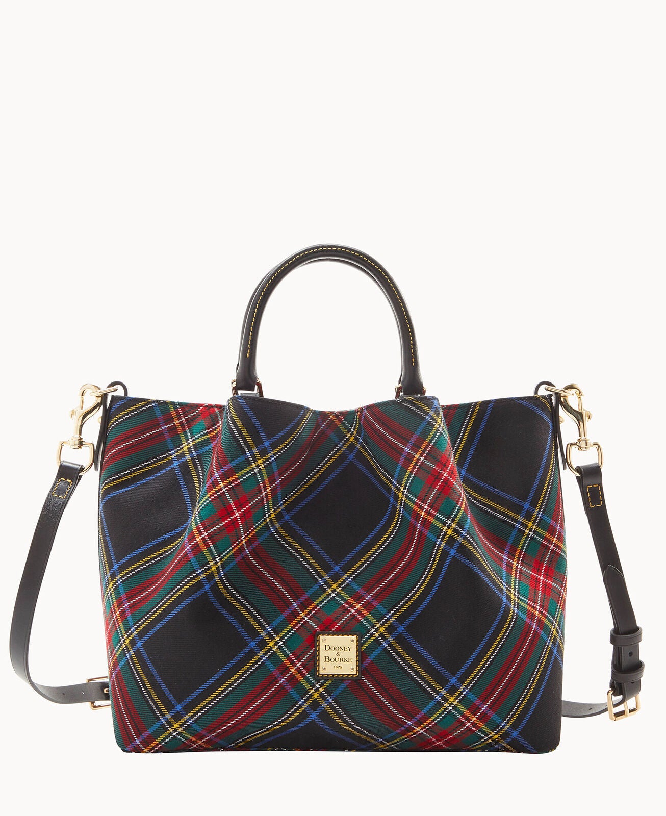 Dooney & Bourke Tartan Large Barlow Bag