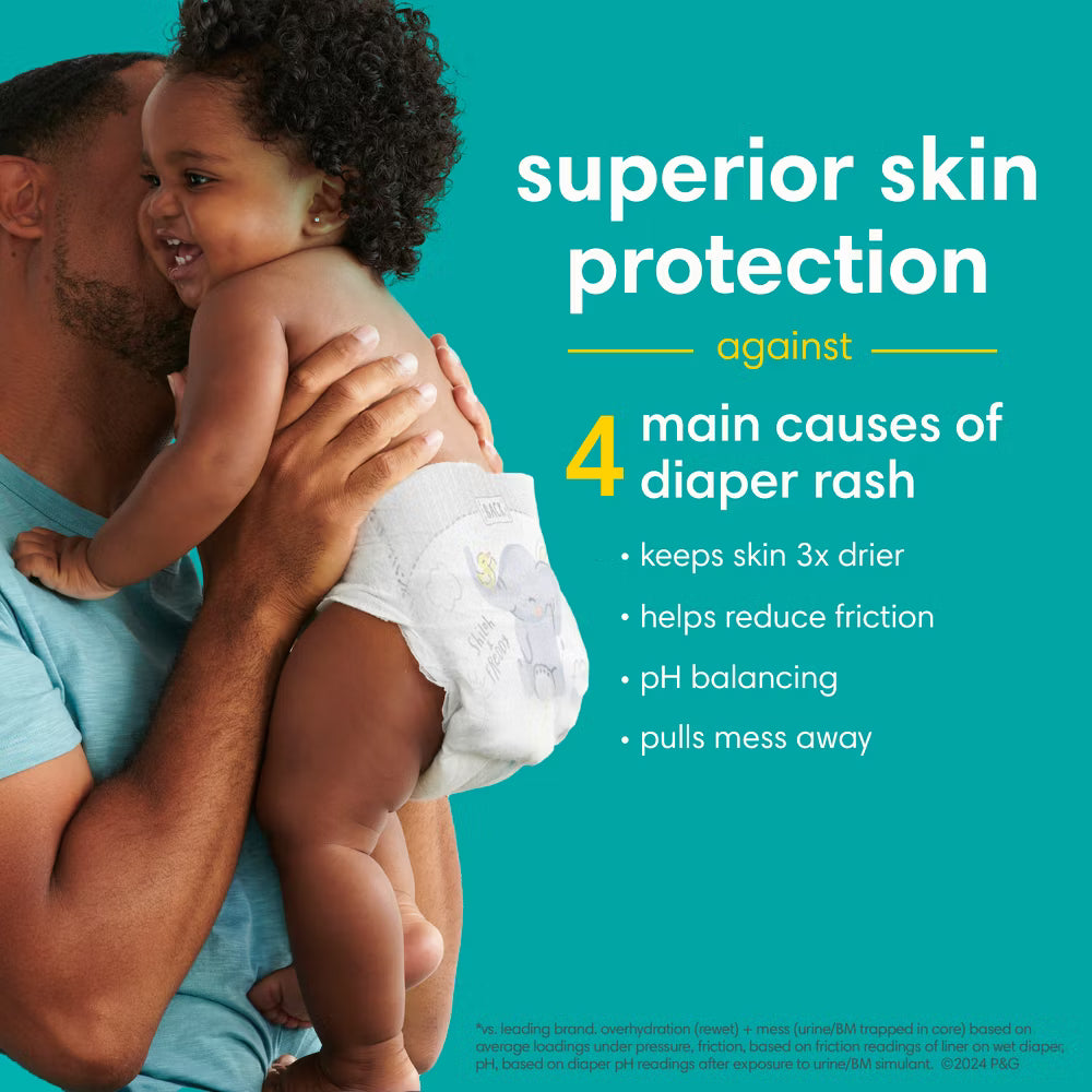 Pampers Swaddlers Soft & Absorbent Diapers Size 7 – 70 Ct