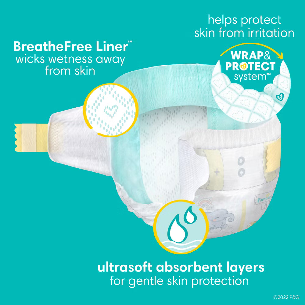 Pampers Swaddlers Active Baby Diapers Size 2 – 148 Count Enormous Pack