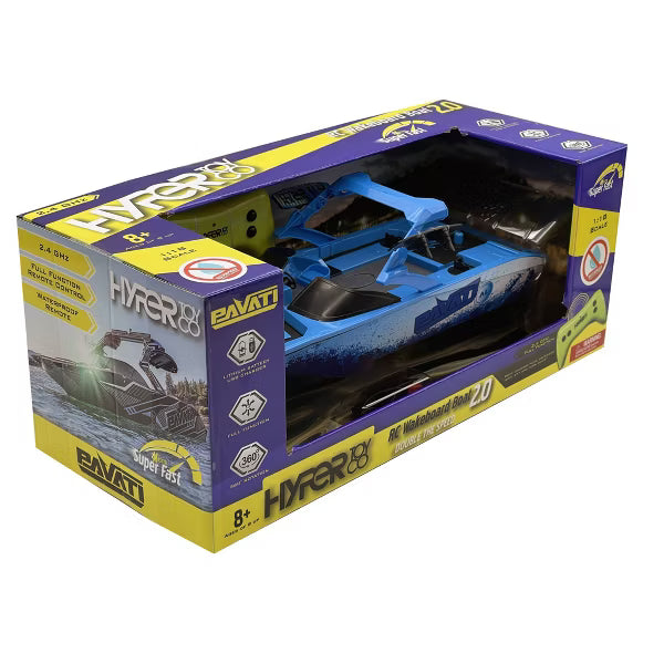 Hyper RC Pavati 2.0 Wakeboard Boat - 1:18 Scale