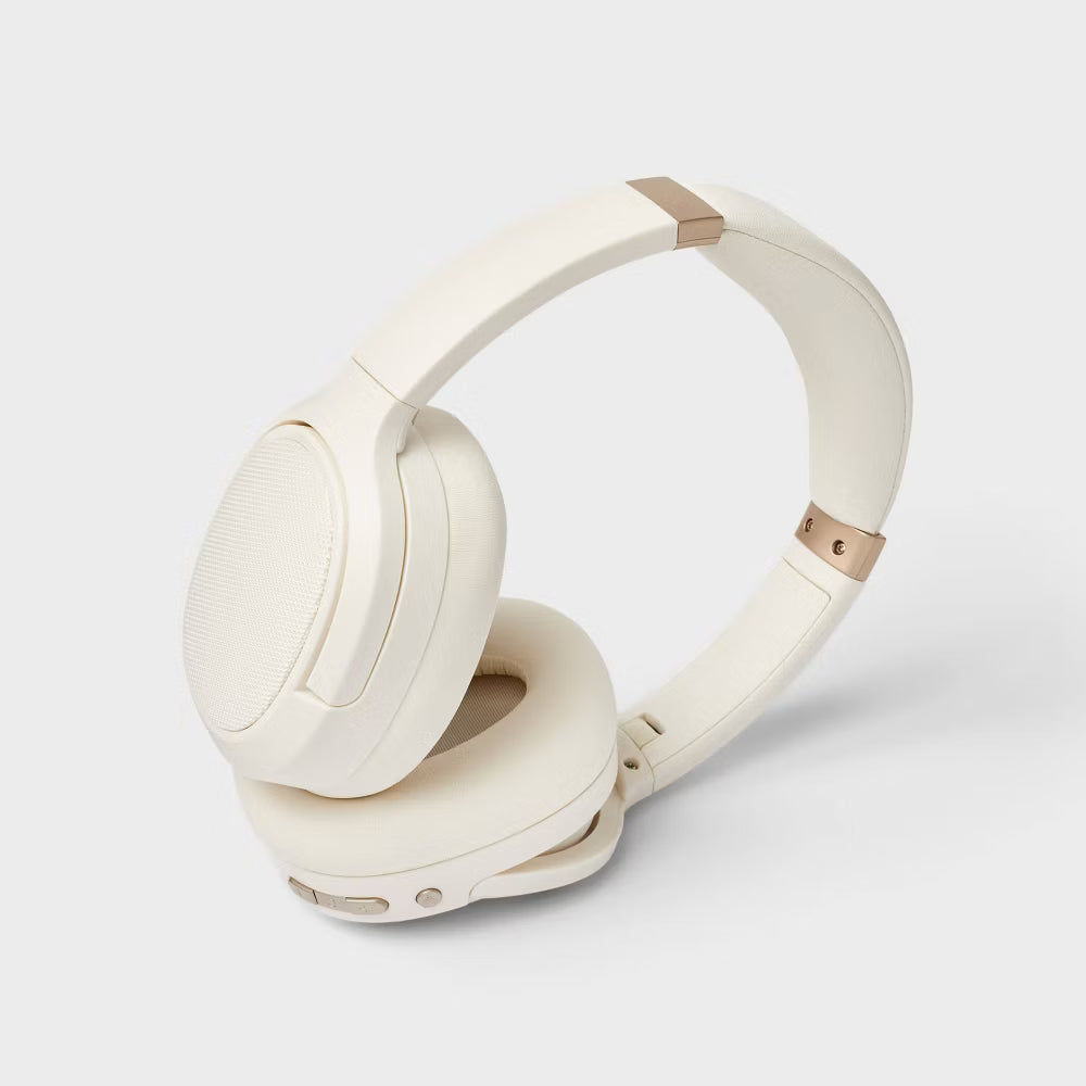 Active Noise Canceling Bluetooth Headphones Over-Ear Wireless Headsets with Mic