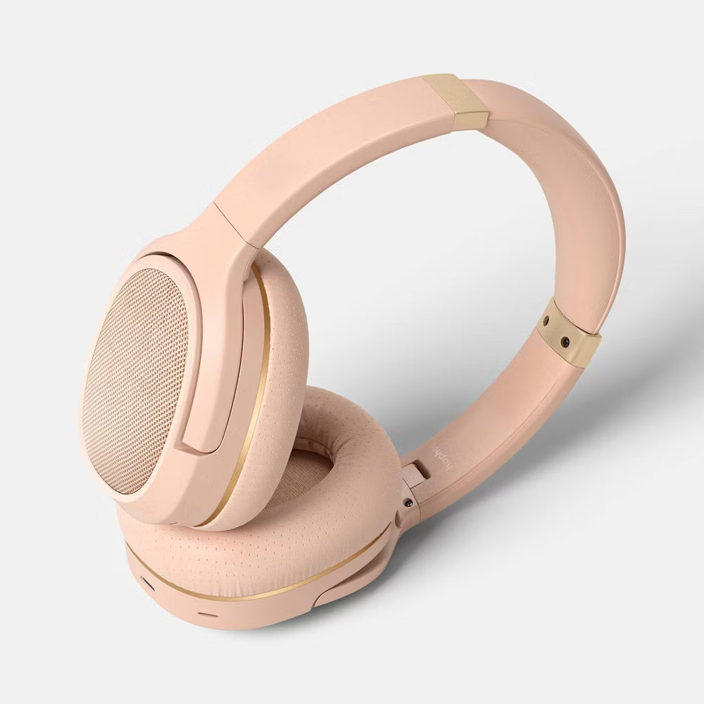 Active Noise Canceling Bluetooth Headphones Over-Ear Wireless Headsets with Mic