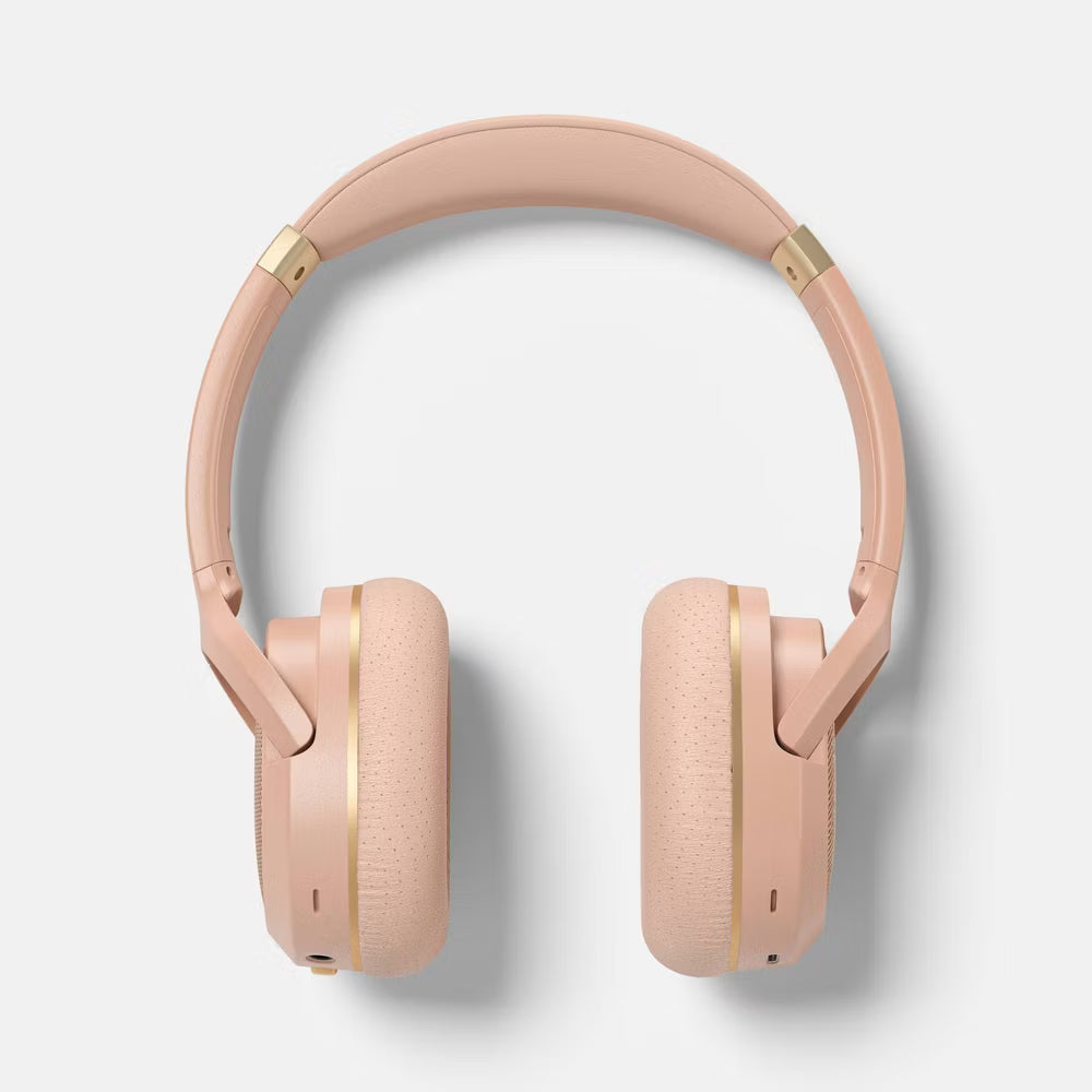 Active Noise Canceling Bluetooth Headphones Over-Ear Wireless Headsets with Mic