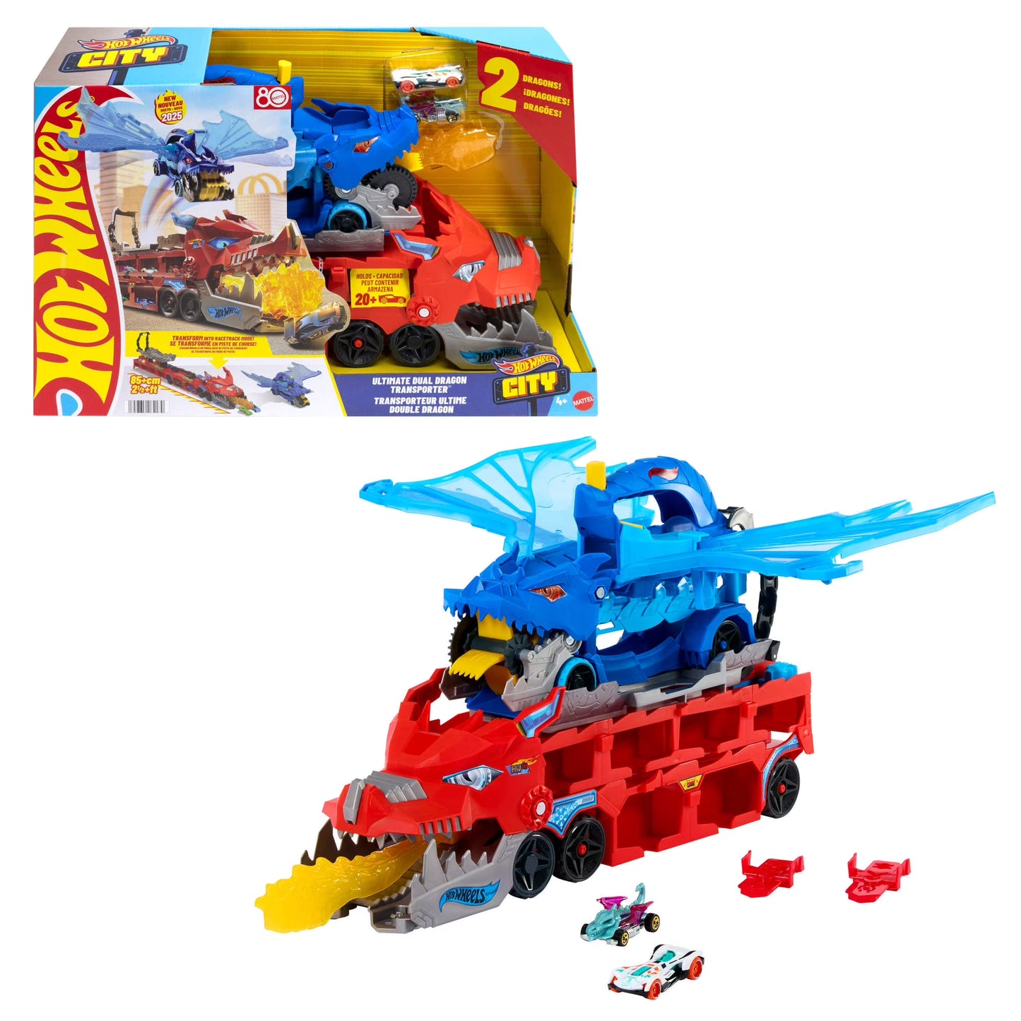 Hot Wheels City Hot Wheels Ultimate Dual Dragon Transporter
