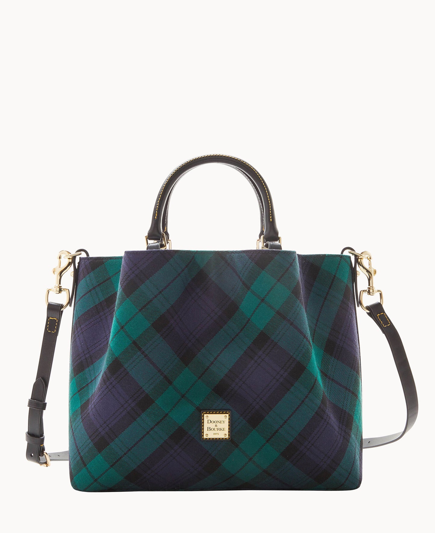 Dooney & Bourke Tartan Large Barlow Bag