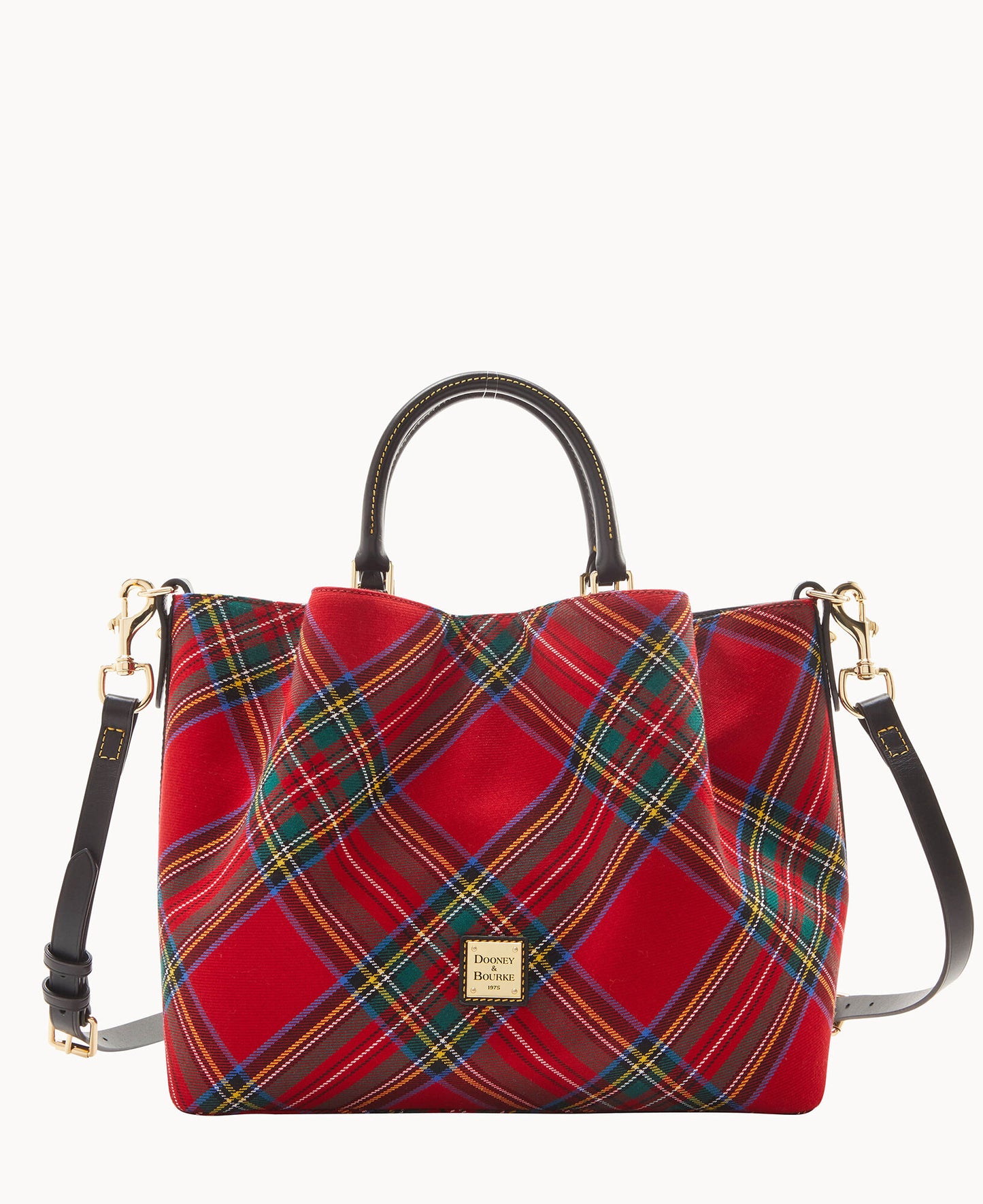 Dooney & Bourke Tartan Large Barlow Bag