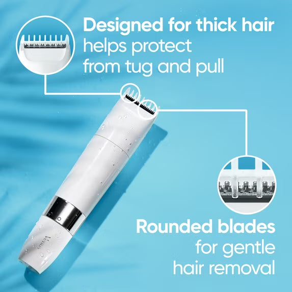 Venus for Pubic Hair & Skin Gentle Trimmer + 1 Attachment Comb