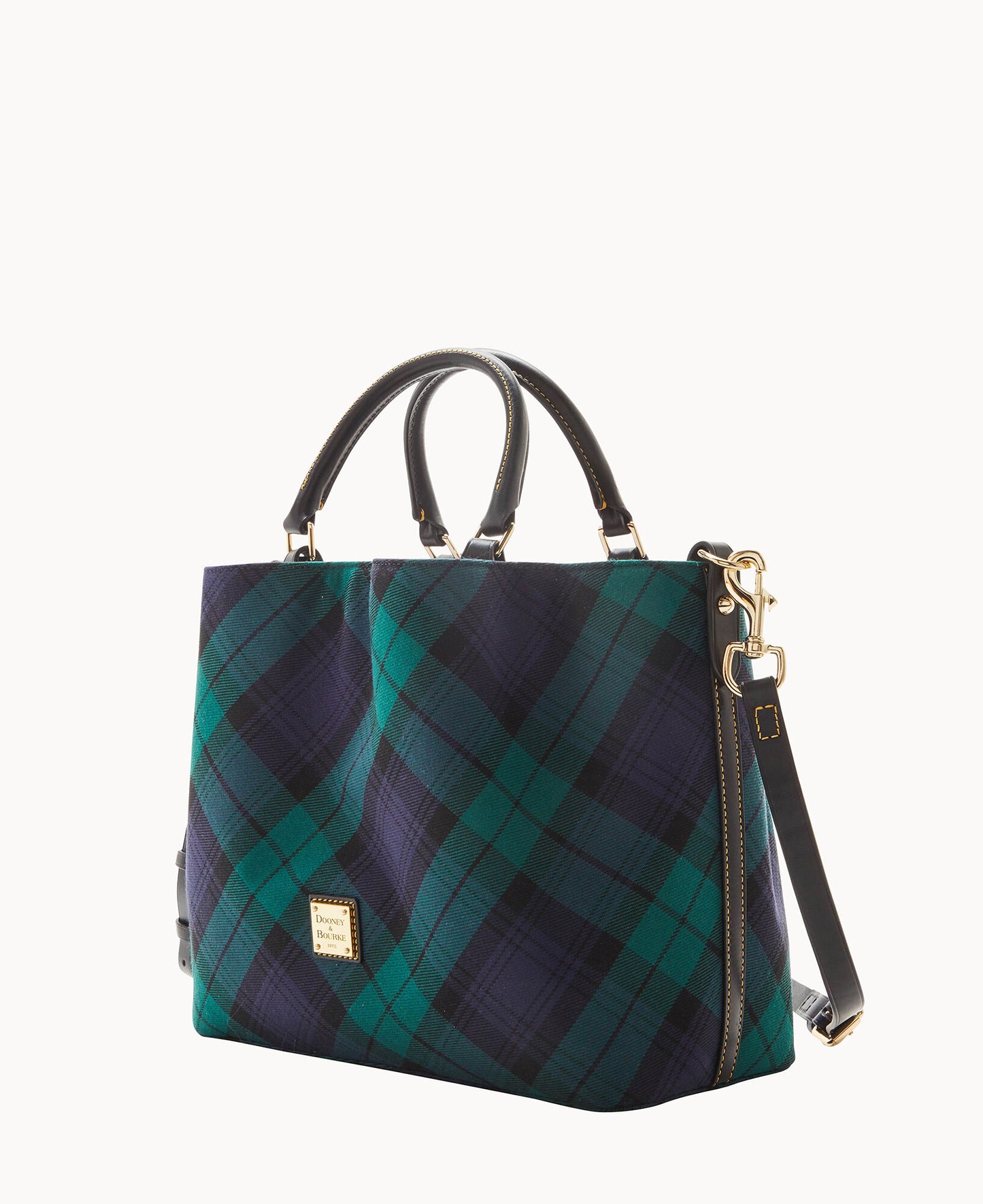 Dooney & Bourke Tartan Large Barlow Bag