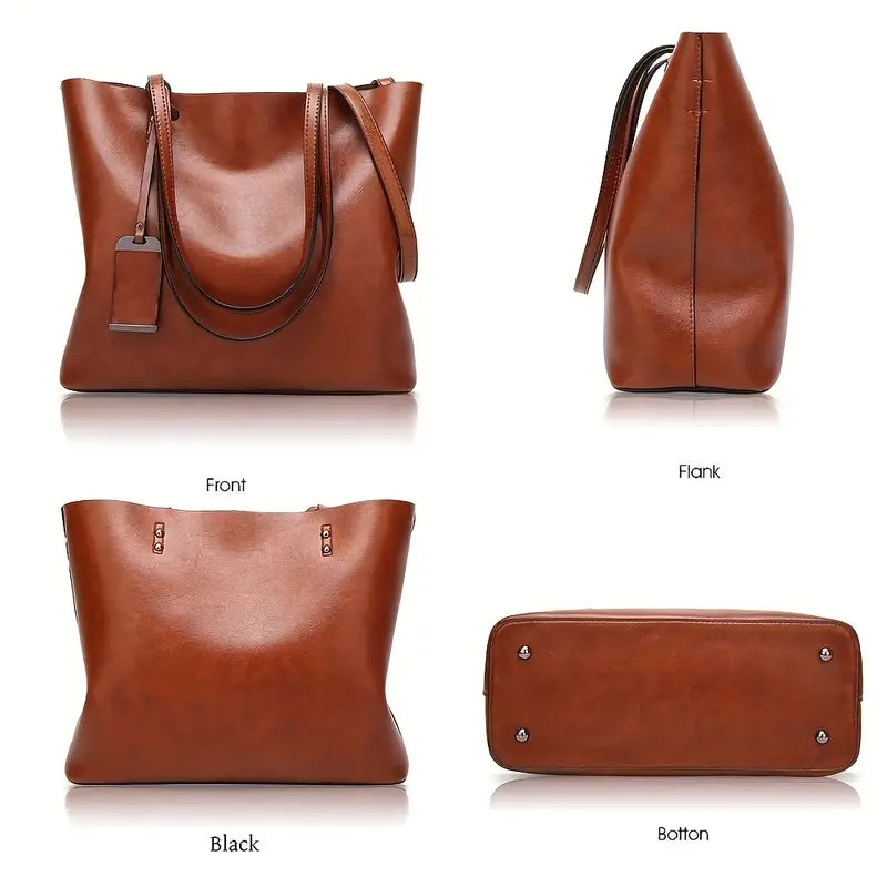 Fashion Classic Retro original Leather Handbag for woman