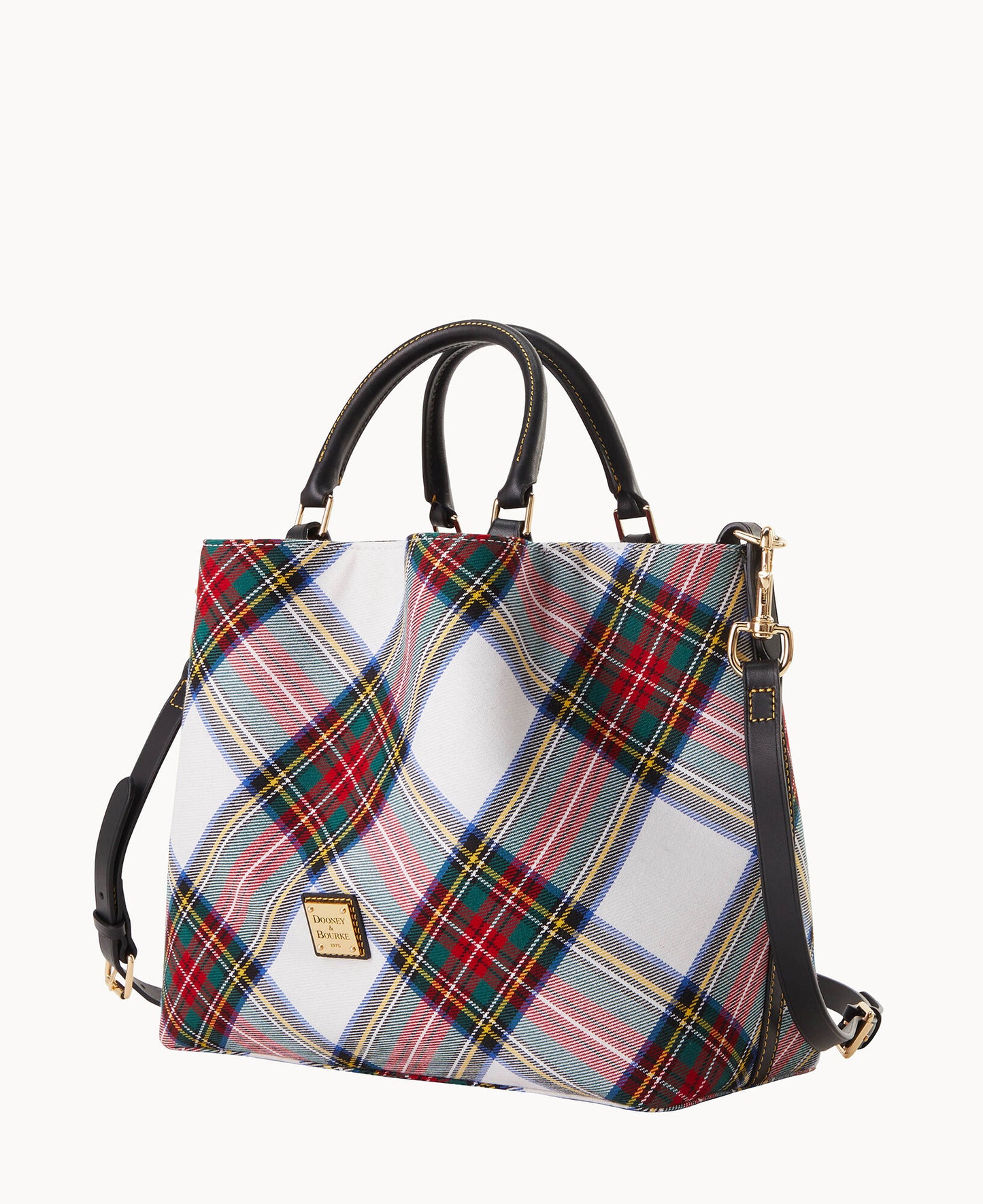 Dooney & Bourke Tartan Large Barlow Bag