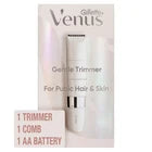 Venus for Pubic Hair & Skin Gentle Trimmer + 1 Attachment Comb