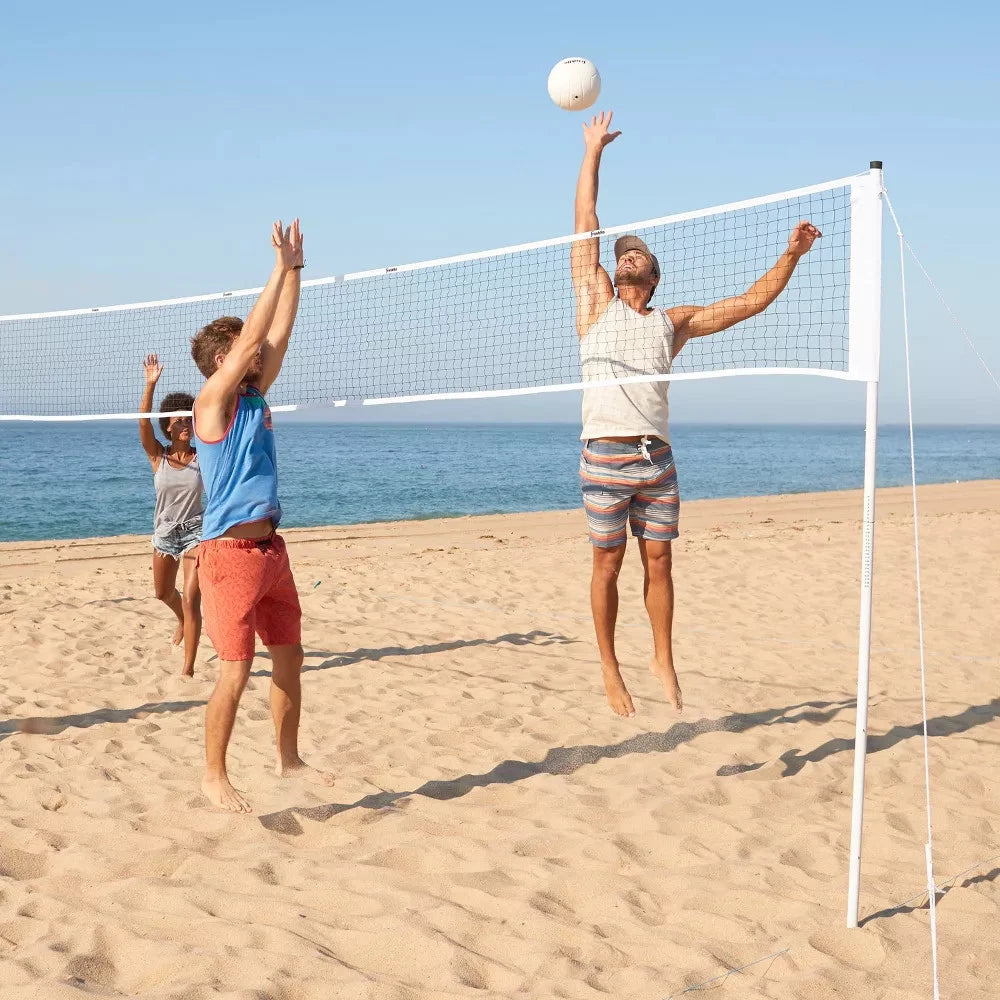 Franklin Sports Steel Volleyball Net System