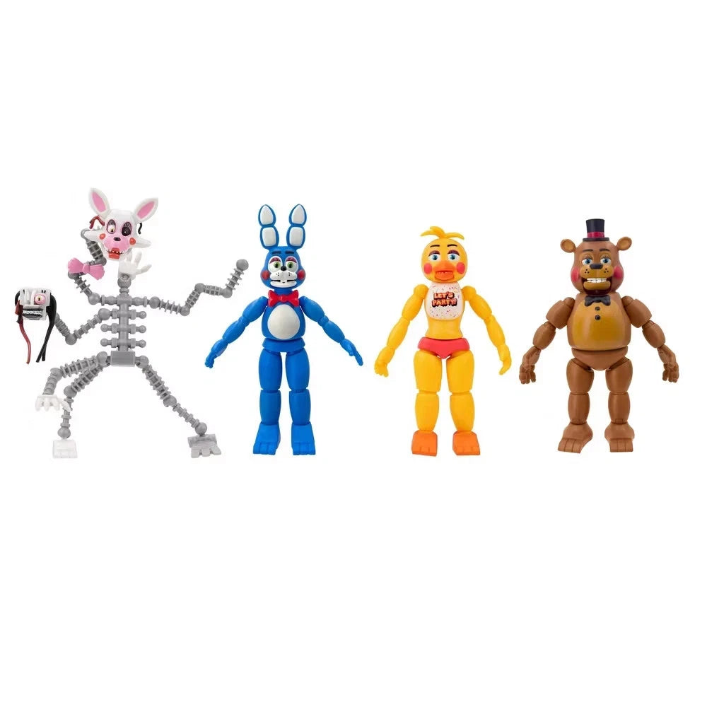 FNAF 4-Pack Collectible Figures by Jazwares N-A1R1S2R3S2-191726908340