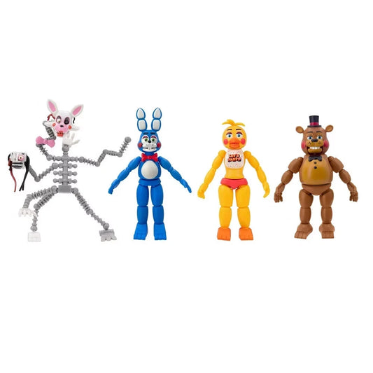 FNAF 4-Pack Collectible Figures by Jazwares N-A1R1S2R3S2-191726908340