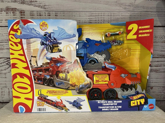 Hot Wheels City Hot Wheels Ultimate Dual Dragon Transporter N-A1R1S1R2S1R4S1R3S4