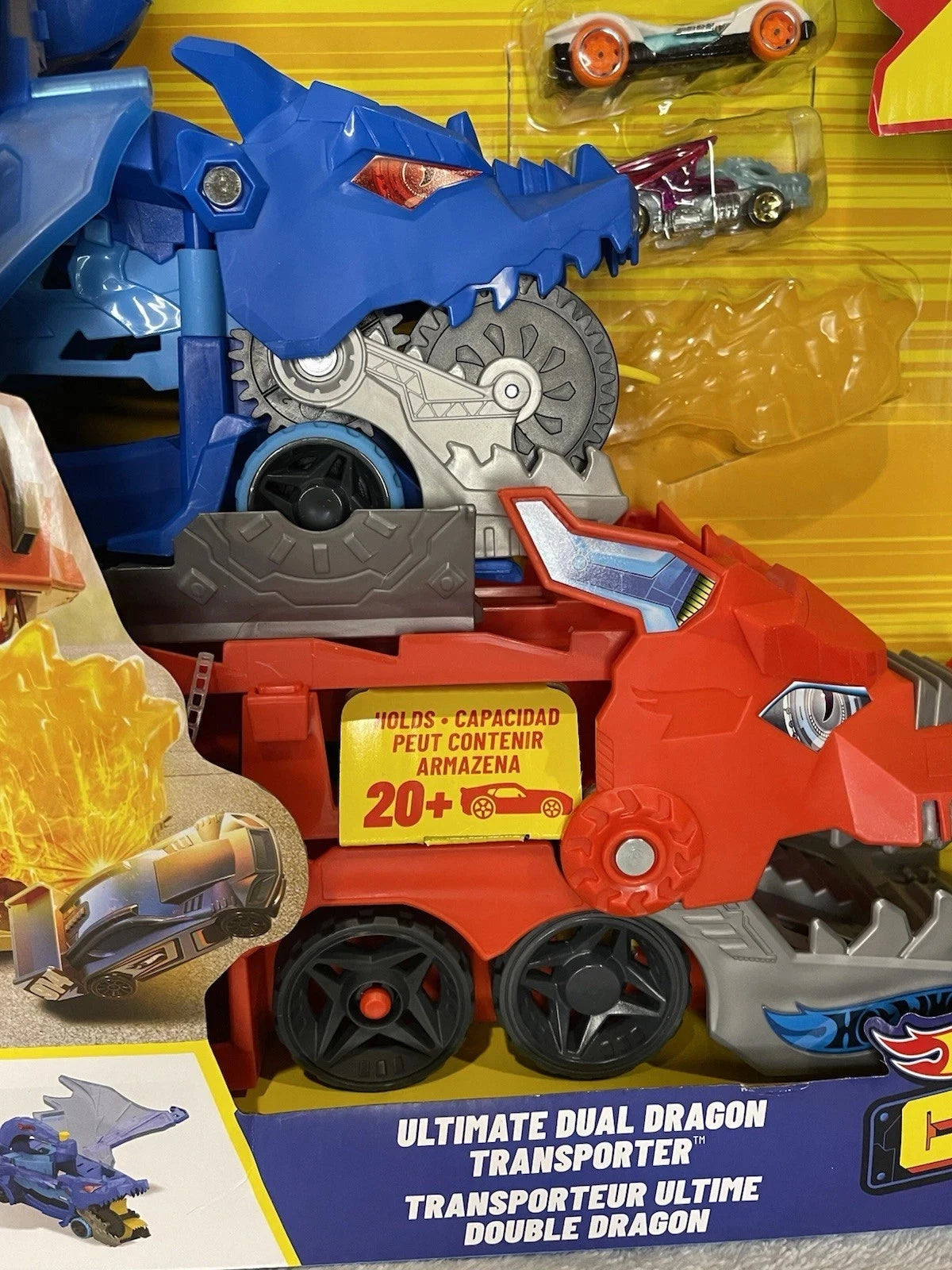 Hot Wheels City Hot Wheels Ultimate Dual Dragon Transporter N-A1R1S1R2S1R4S1R3S4
