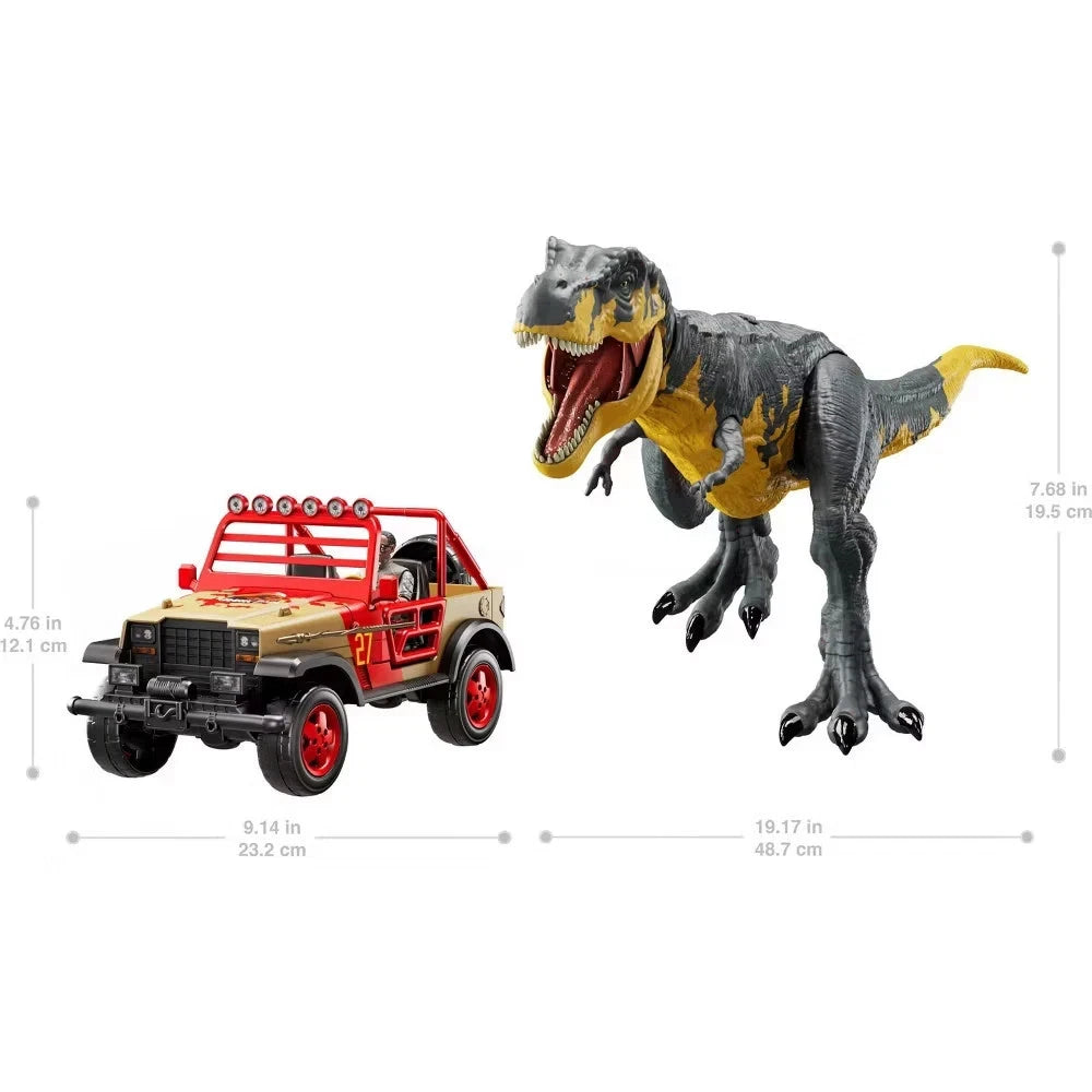 Jurassic World Tyrannosaurus Rex Off-Road Tracker Pack Dinosaur N-A1R1S1R4S1R3S2
