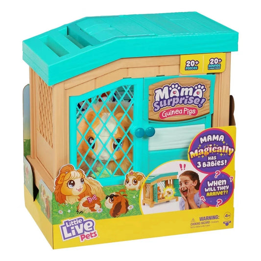 Little Live Pets, Mama Surprise, Soft, Interactive Mama Guinea N-A1R1S1R5S3