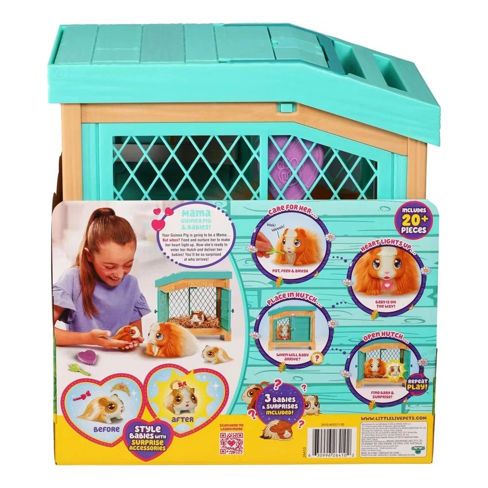 Little Live Pets, Mama Surprise, Soft, Interactive Mama Guinea N-A1R1S1R5S3