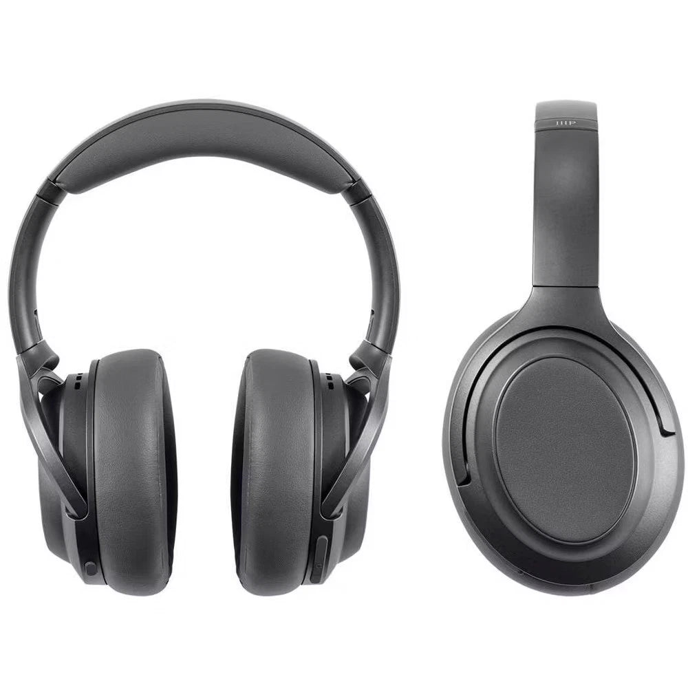Monoprice BT-600ANC Bluetooth Over Ear Headphones with Active Noise Cancelling