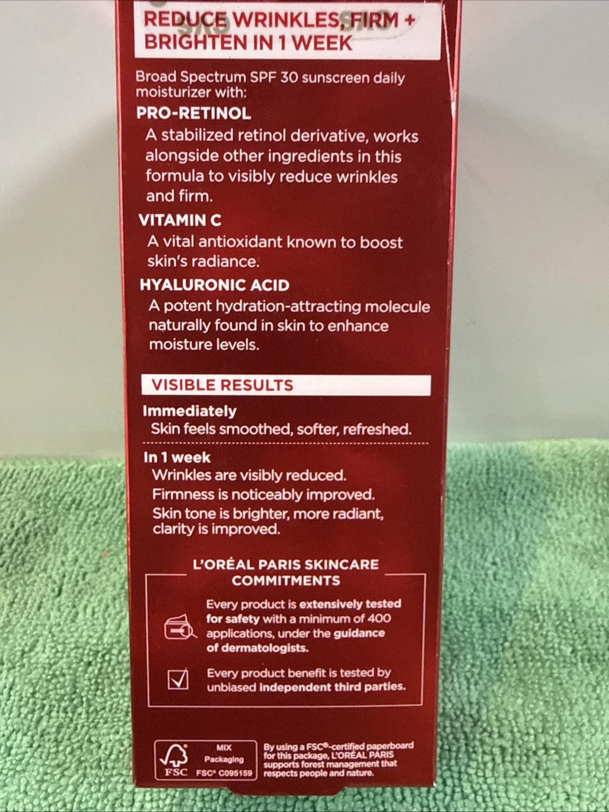 L'Oreal Paris Revitalift Triple Power Anti-Aging Lotion SPF 30