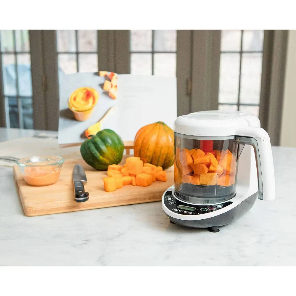 Baby Brezza One Step Deluxe Baby Food Maker – All-in-One Automatic Steamer and Blender Processor Machine