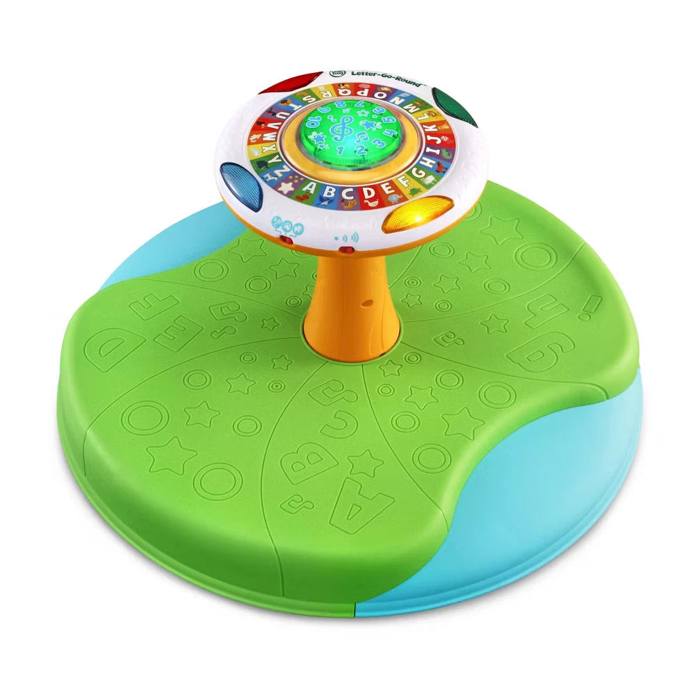 LeapFrog Letter-Go-Round Interactive Educational Learning Toy for Toddlers Ages 1.5-5