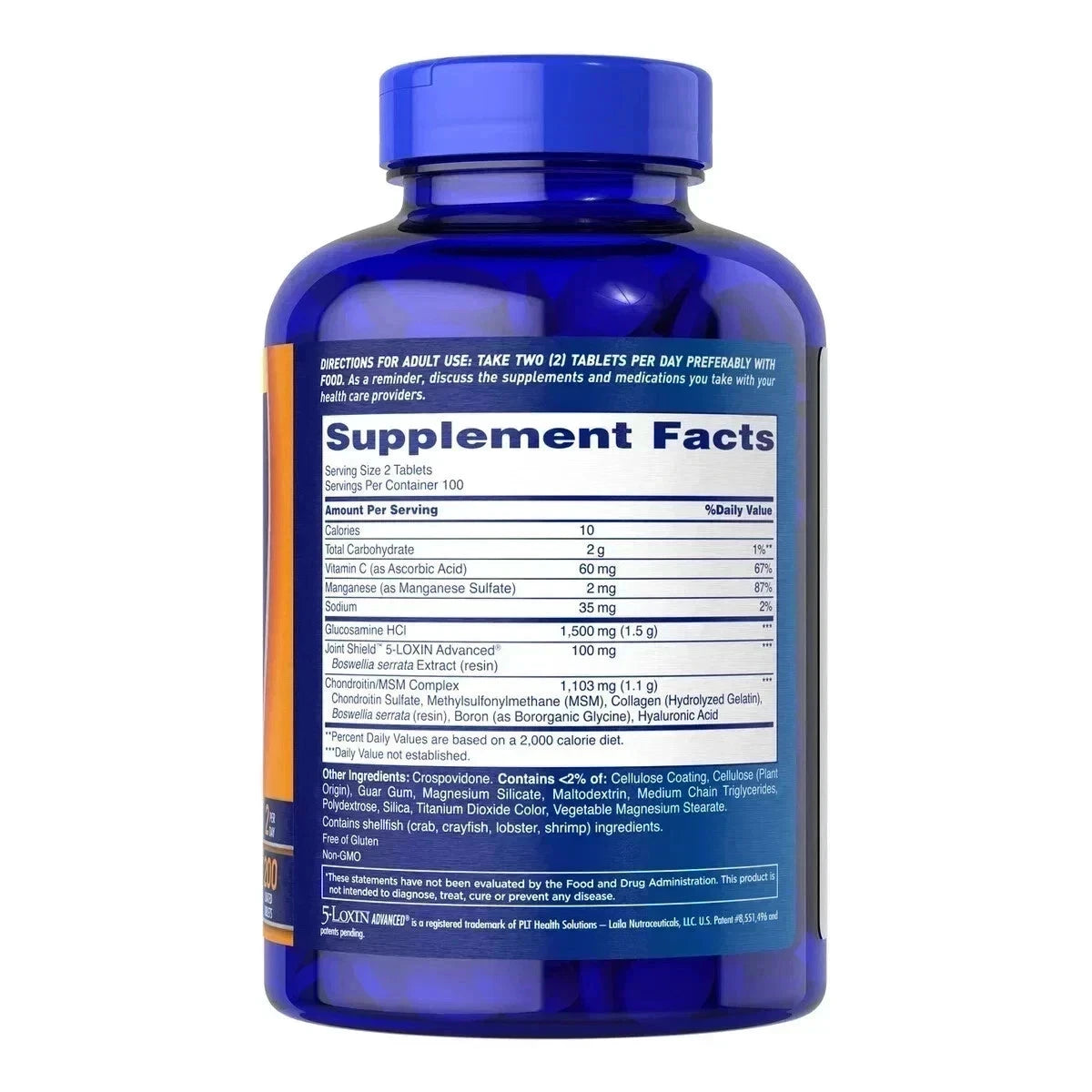 Osteo Bi-Flex Triple Strength with TURMERIC / 220 ct. / NEW & SEALED