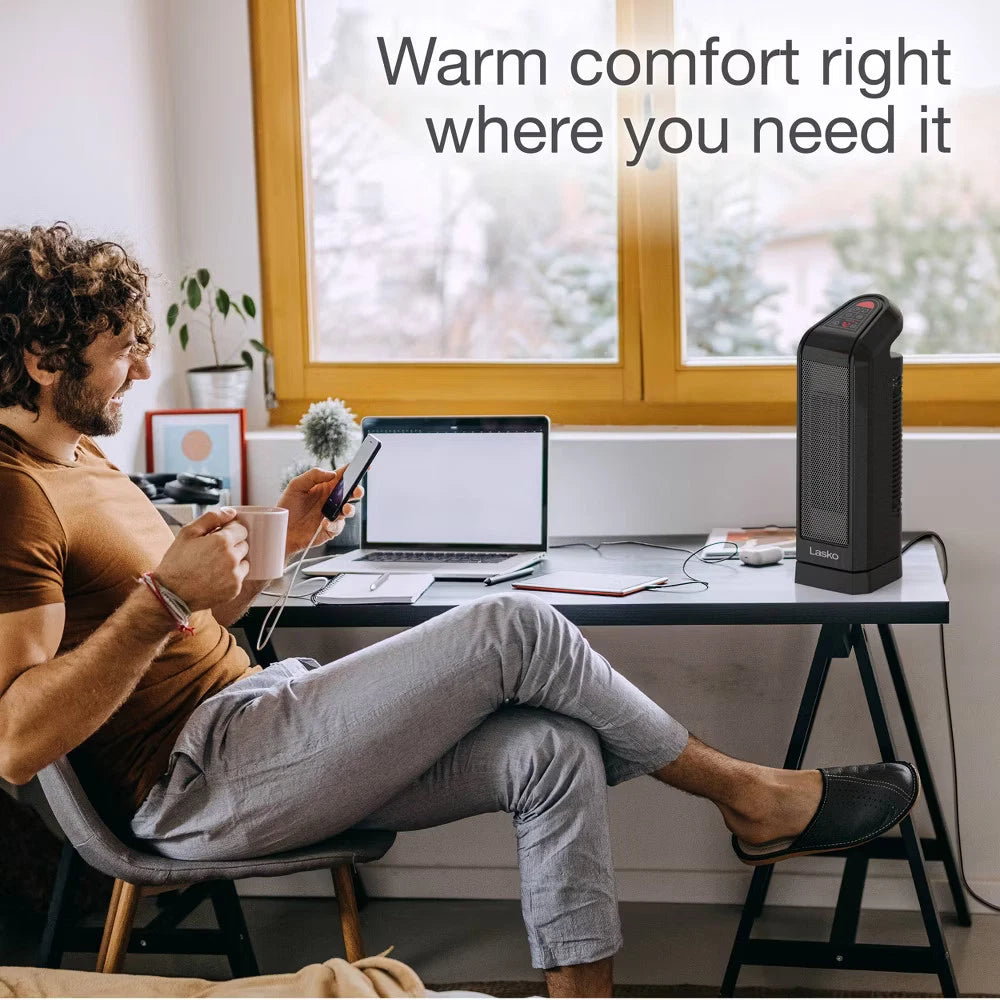 Lasko Digital Ceramic Tower Heater with Remote Control CT16670 – 1500W