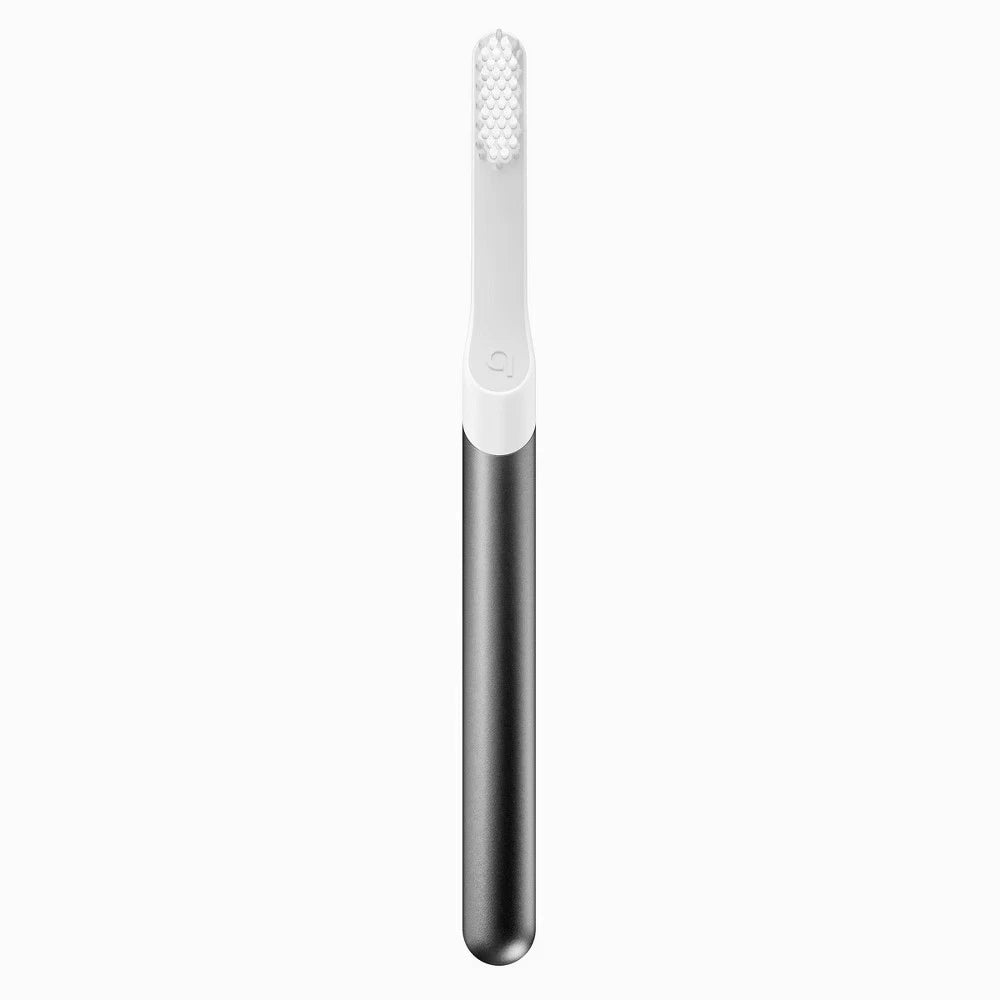 Quip Sonic Electric Metal Toothbrush with Travel Case Slate